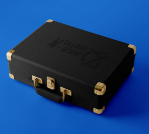 Dark-Grey Suitcase Dance Kinetic Merchandise